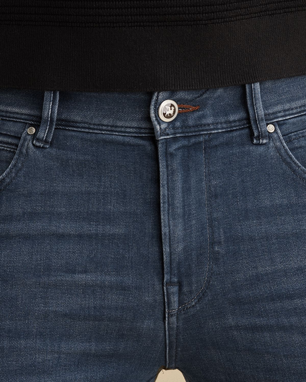 Джинсы Vanguard V7 прямого кроя синие артикул VTR515-WBW