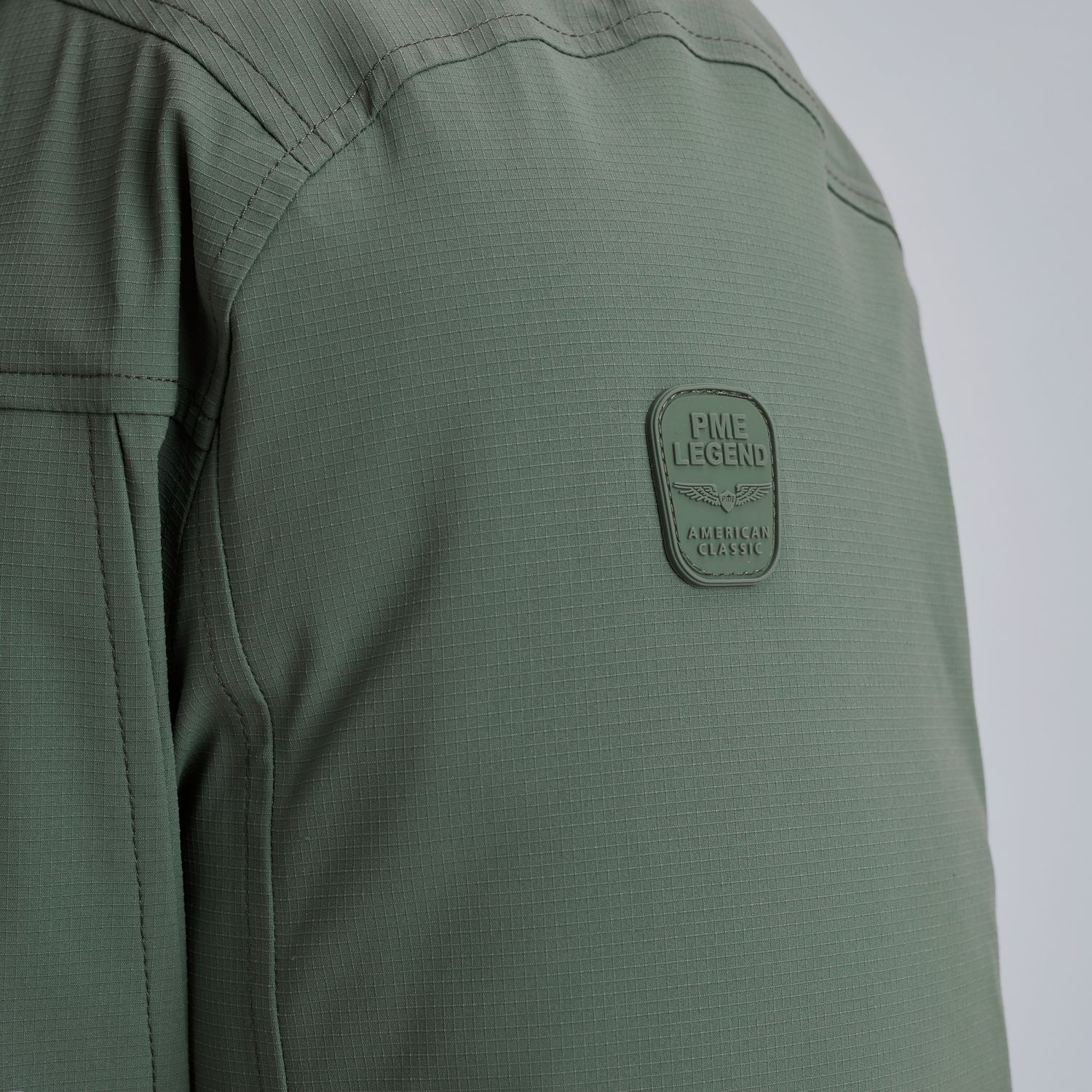 Куртка Crewcat зелёная артикул PJA2508111-6024