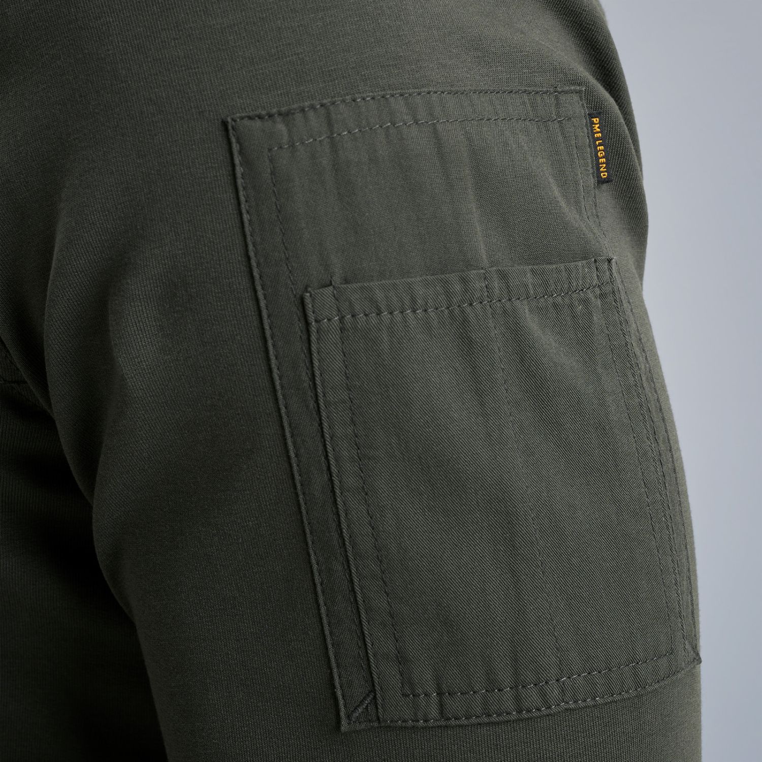 Свитшот PME Legend American Classic зелёный артикул PLS0000431-8039