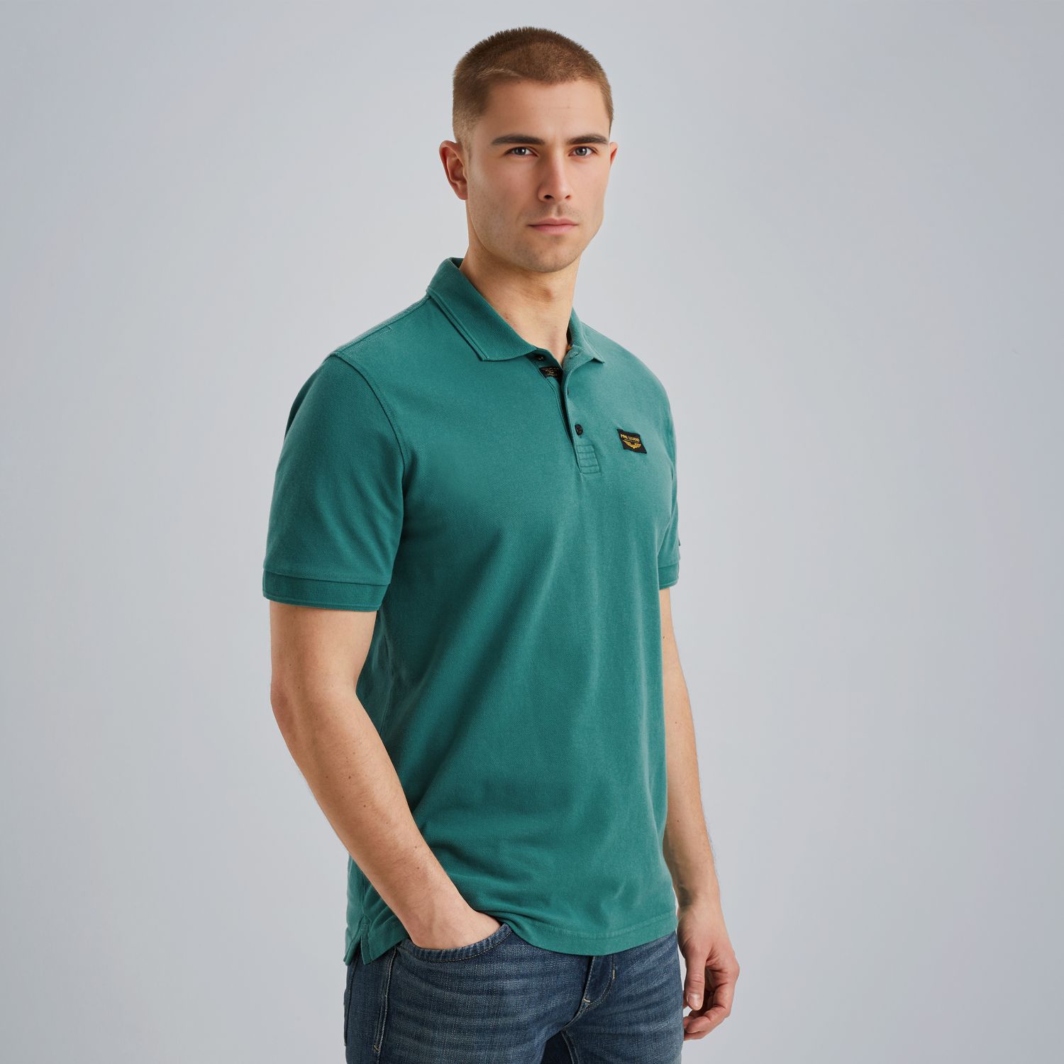 Поло PME Legend American Classic зелёное артикул PPSS2502899-6072