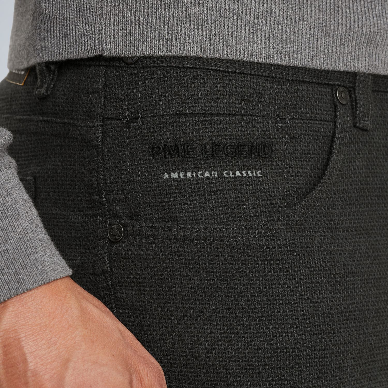 Брюки PME Legend Nightflight прямого кроя синие артикул PTR2508622-5109