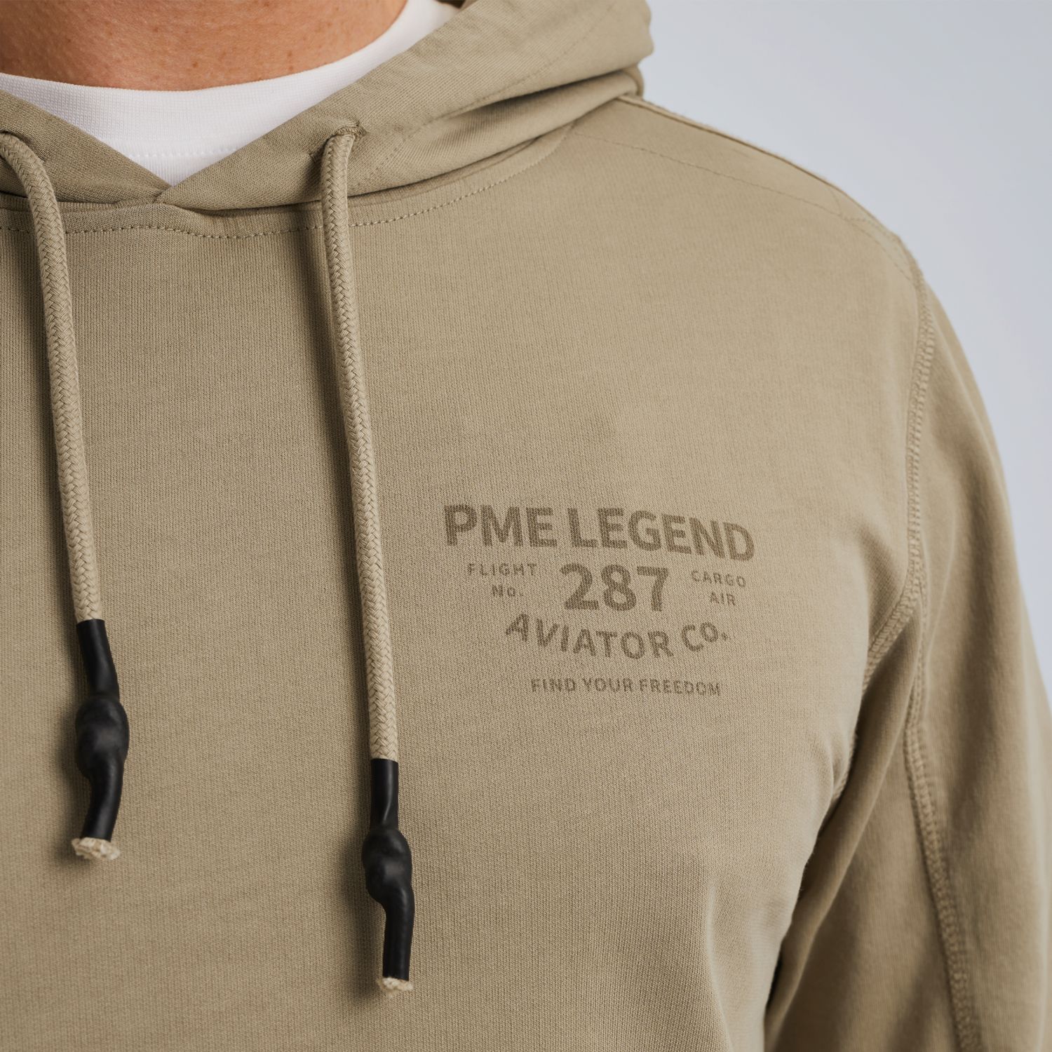 Худи хаки артикул PSW2506425-6391