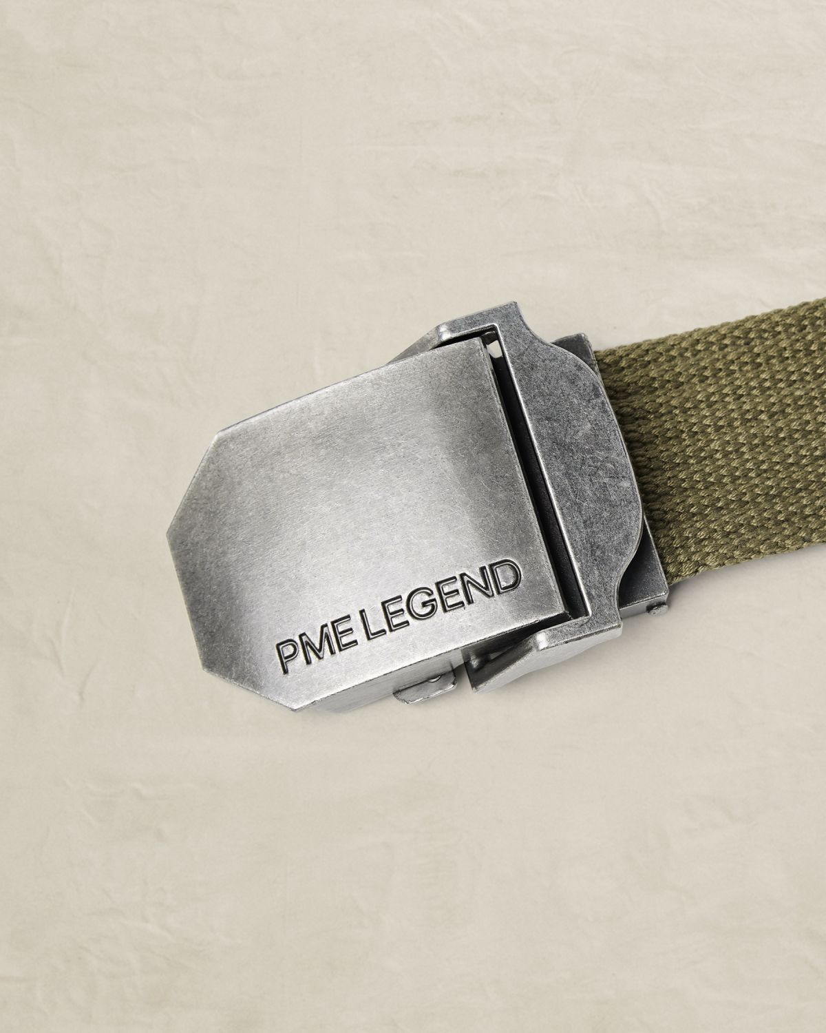 Ремень PME Legend канвасовый зелёный артикул PBE2602962-8016