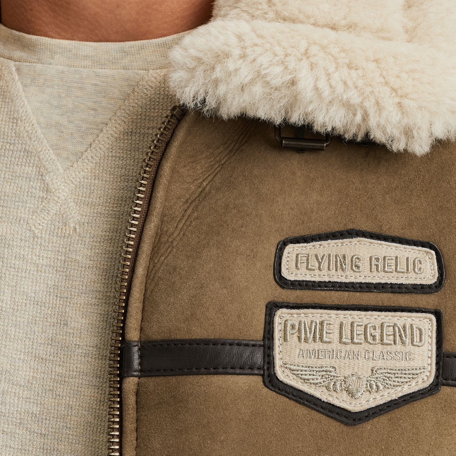 Кожаная куртка PME Legend лимитированная хаки артикул PLJ2509705-8225