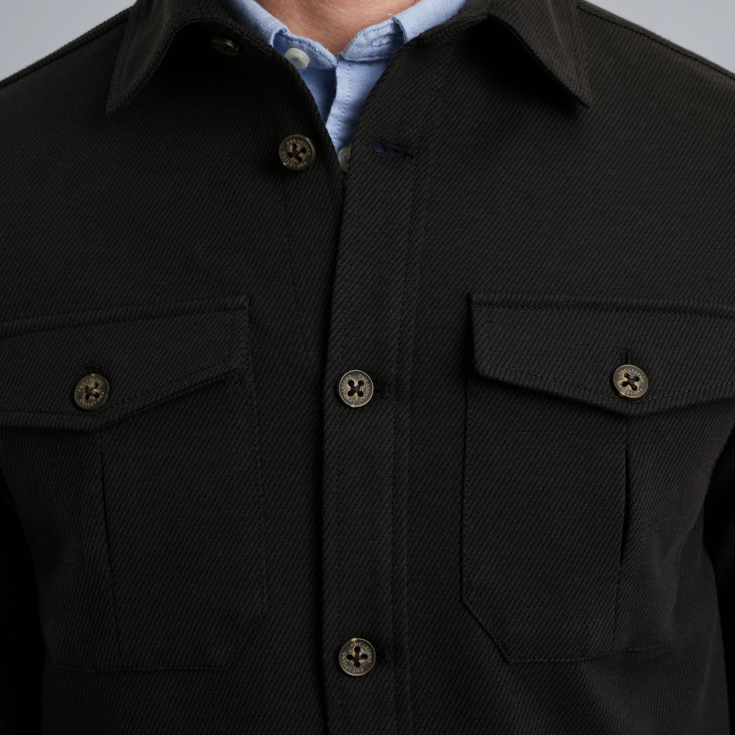 Рубашка-куртка синяя артикул PSI2508231-5109