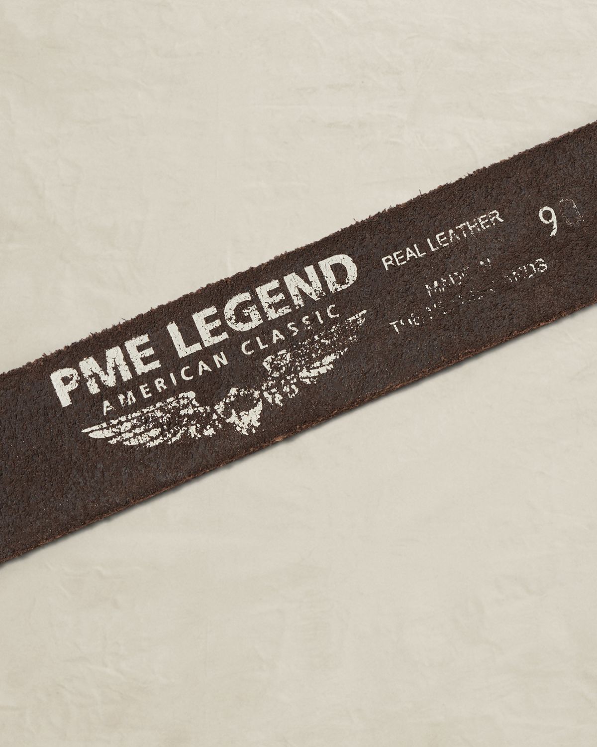 Ремень PME Legend кожаный коричневый артикул PBE00114-771