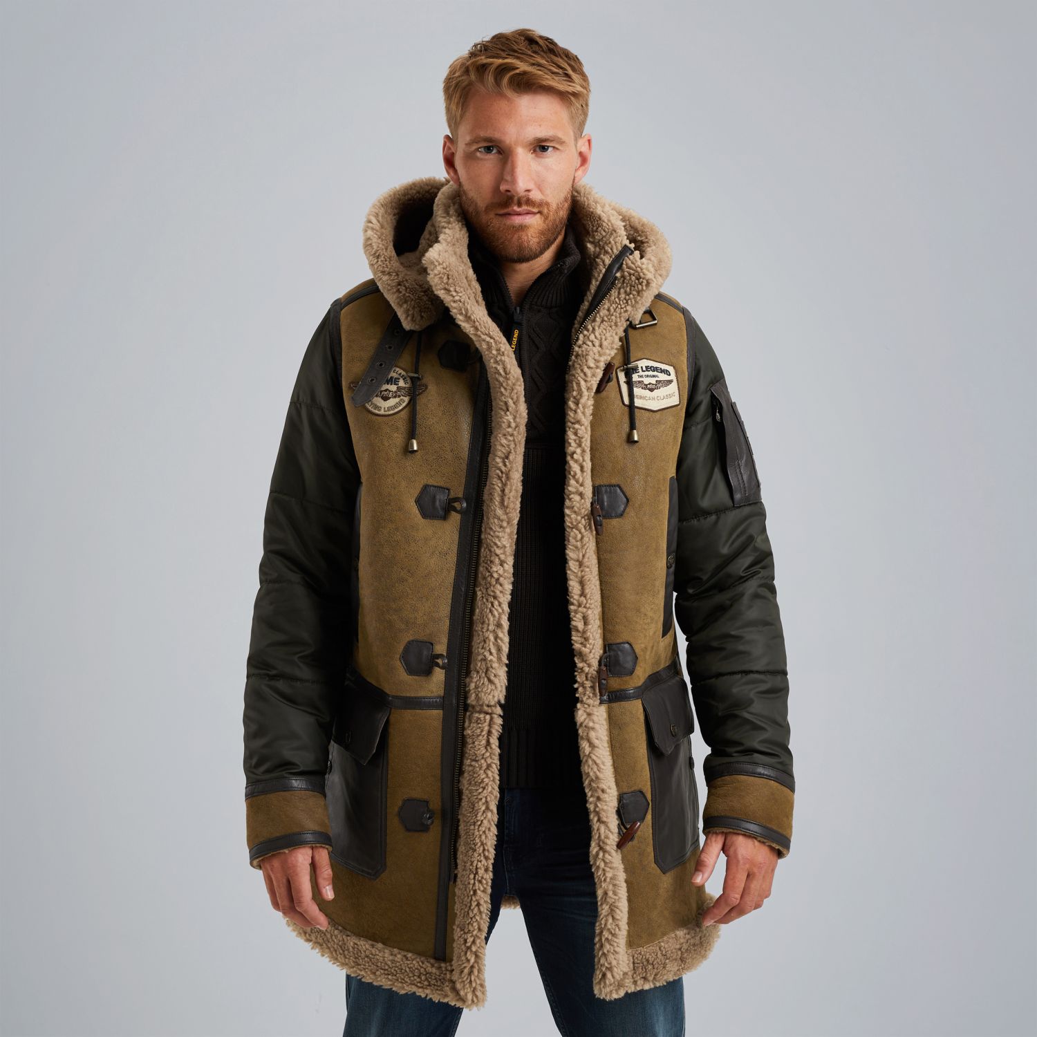 Куртка Tornador кожаная коричневая