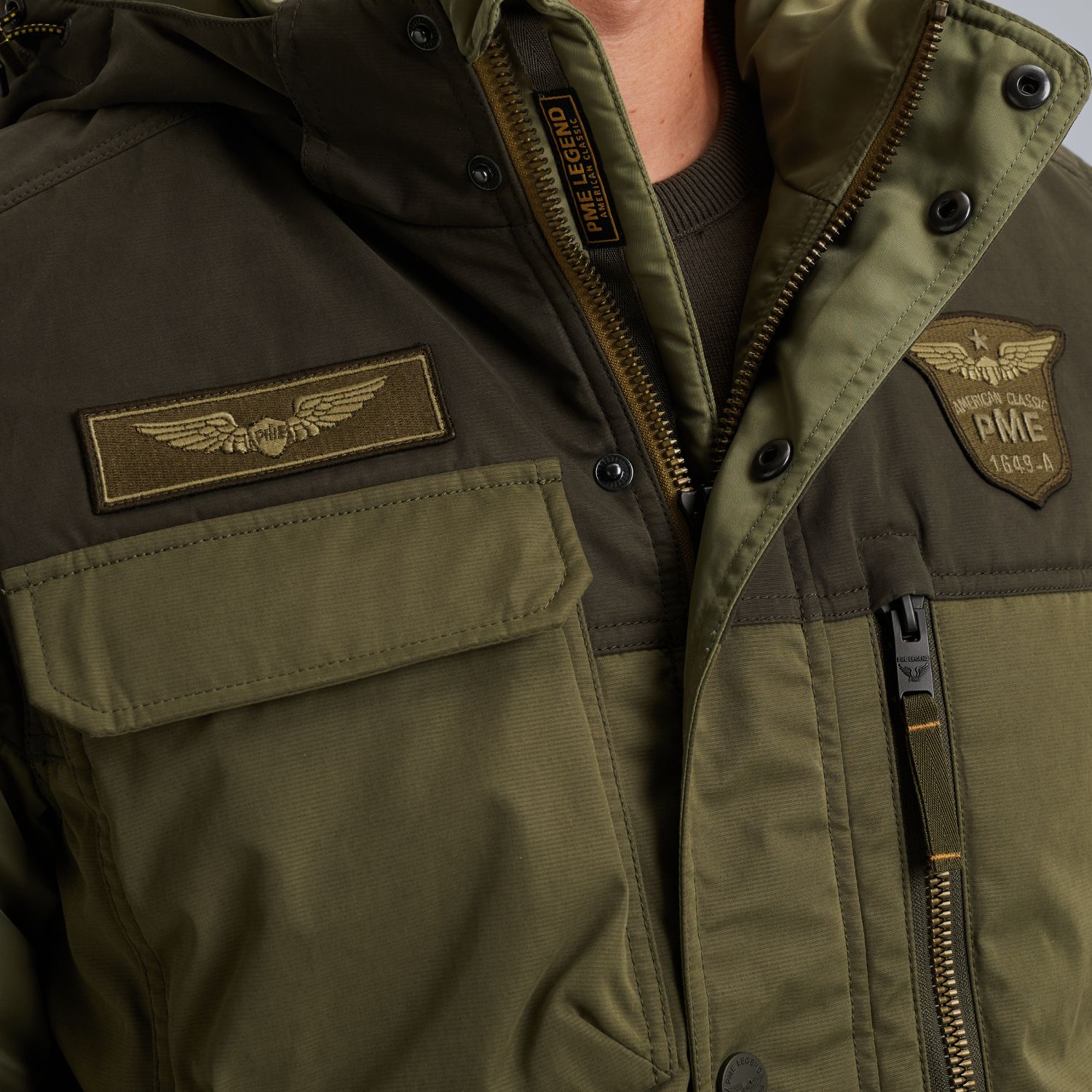 Куртка Iceglicer зелёная артикул PJA2509135-6379