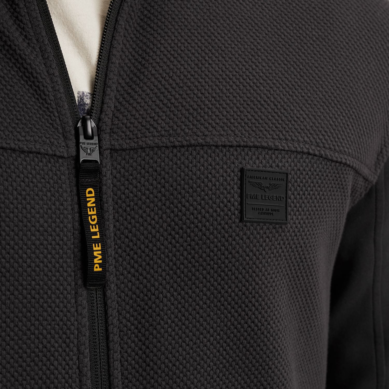 Толстовка на молнии коричневая артикул PSW2506424-9140