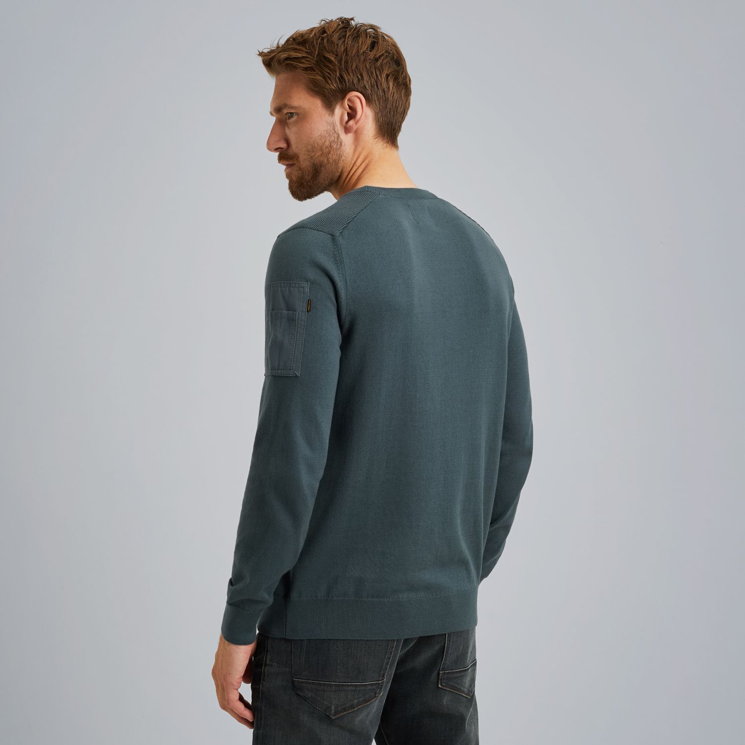 Джемпер American Classic синий артикул PKW2508320-5125