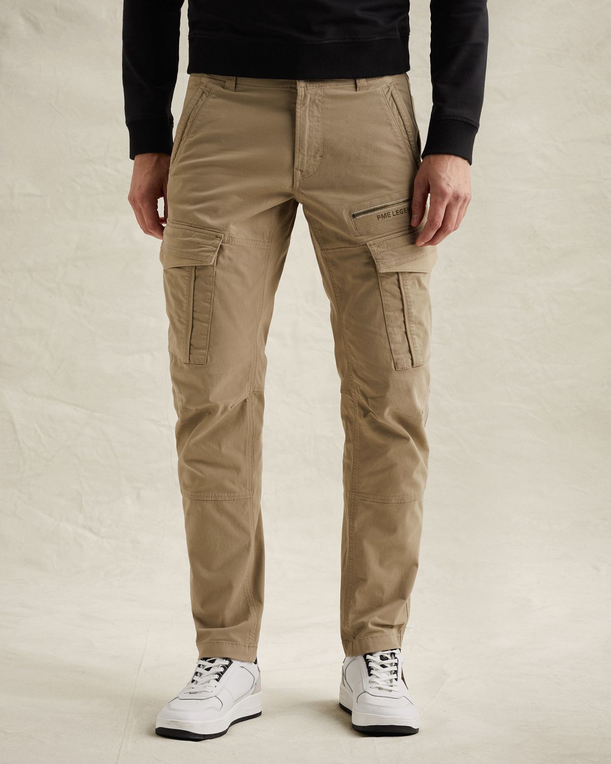 Брюки Nordrop карго бежевые артикул PTR2602600-9005