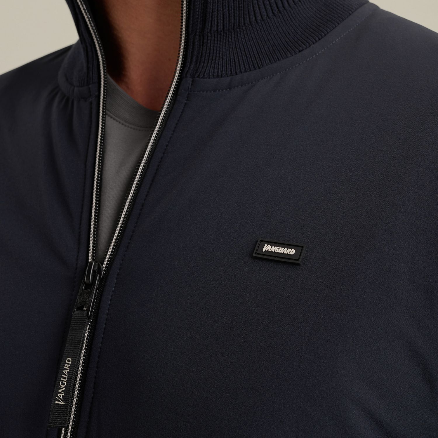 Кардиган Vanguard с контрастным передом синий артикул VKC2508354-5073