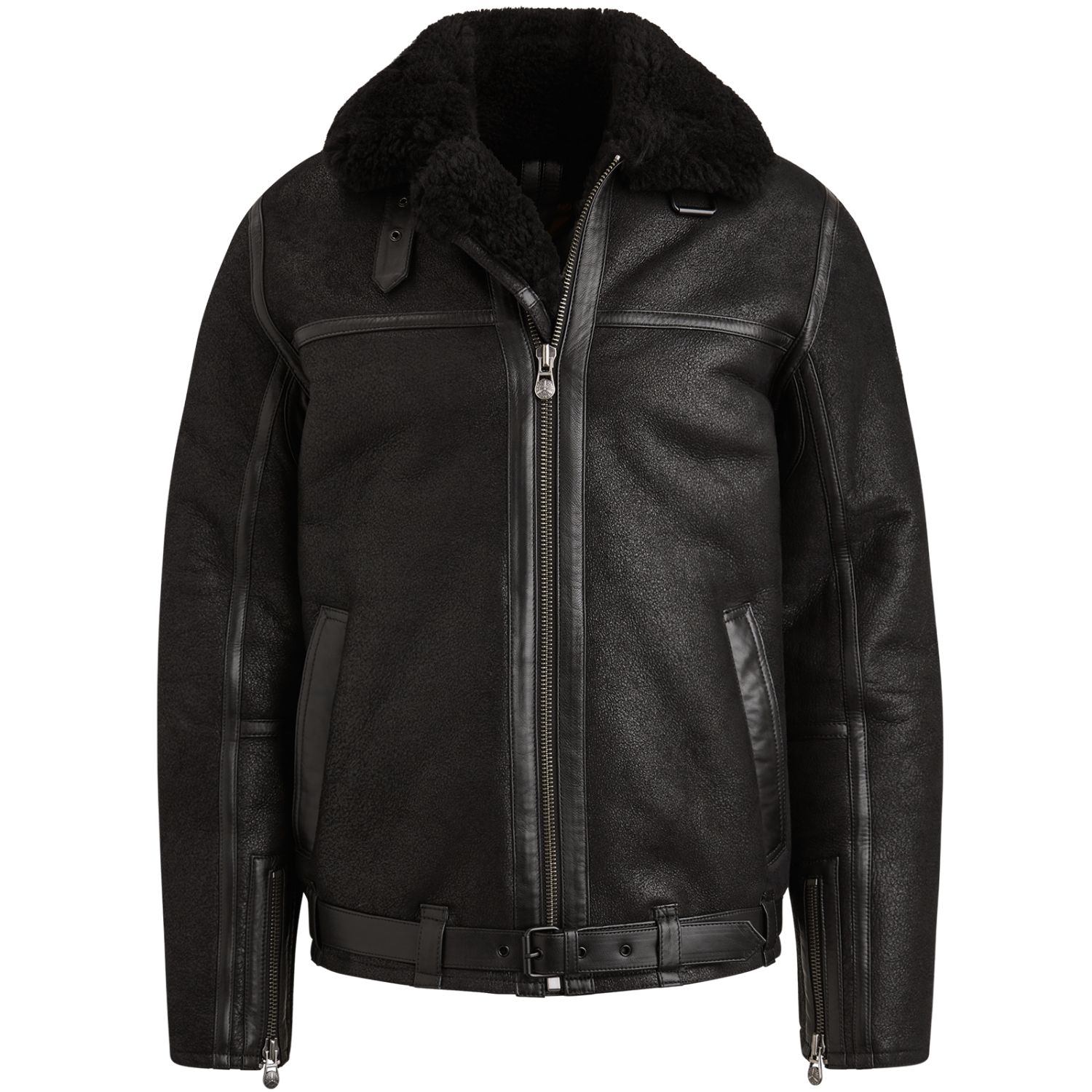 PME Legend Nightflight leather jacket артикул PLJ2508707-999