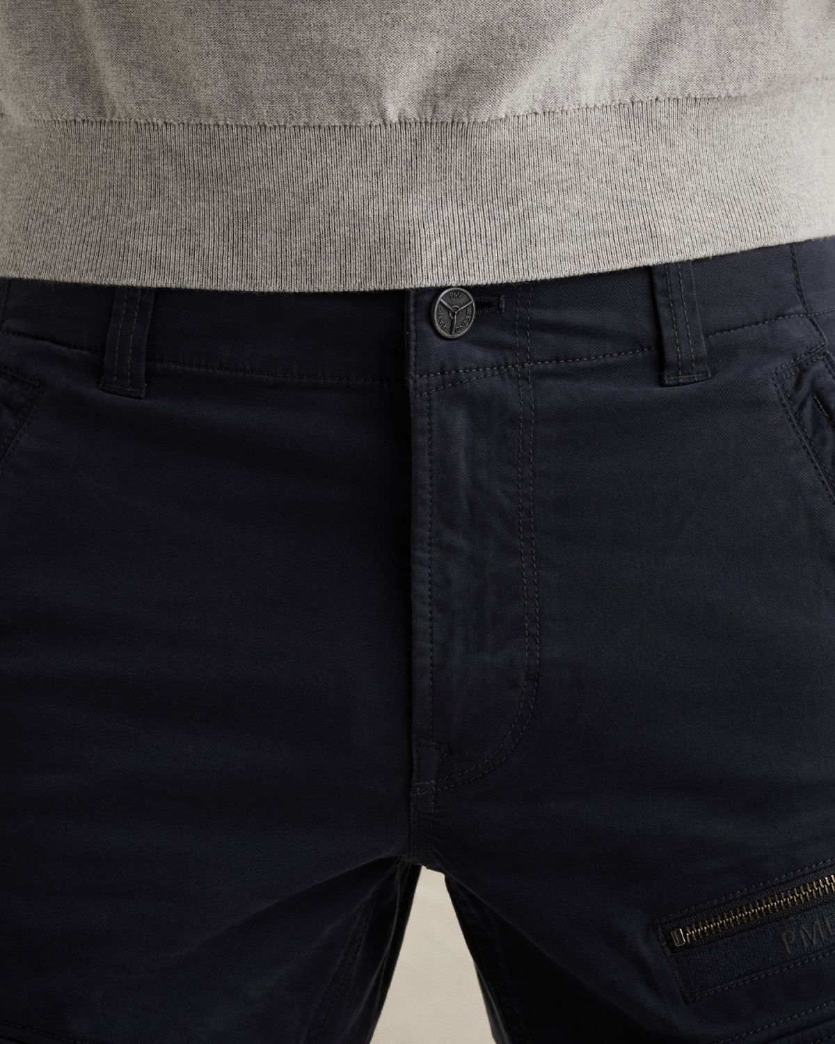 Брюки PME Legend Nordrop с карманами синие артикул PTR2602600-5073