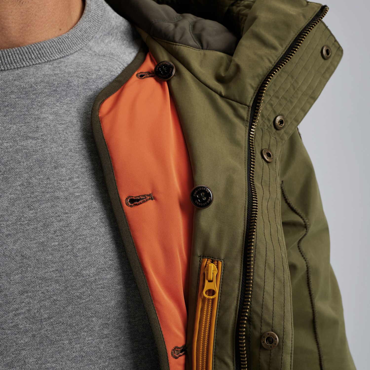 Парка Aztector зелёная артикул PJA2509124-6216