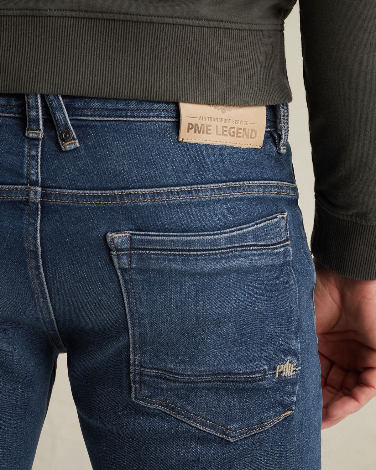 Джинсы PME Legend Skyrak синие артикул PTR720-CBI