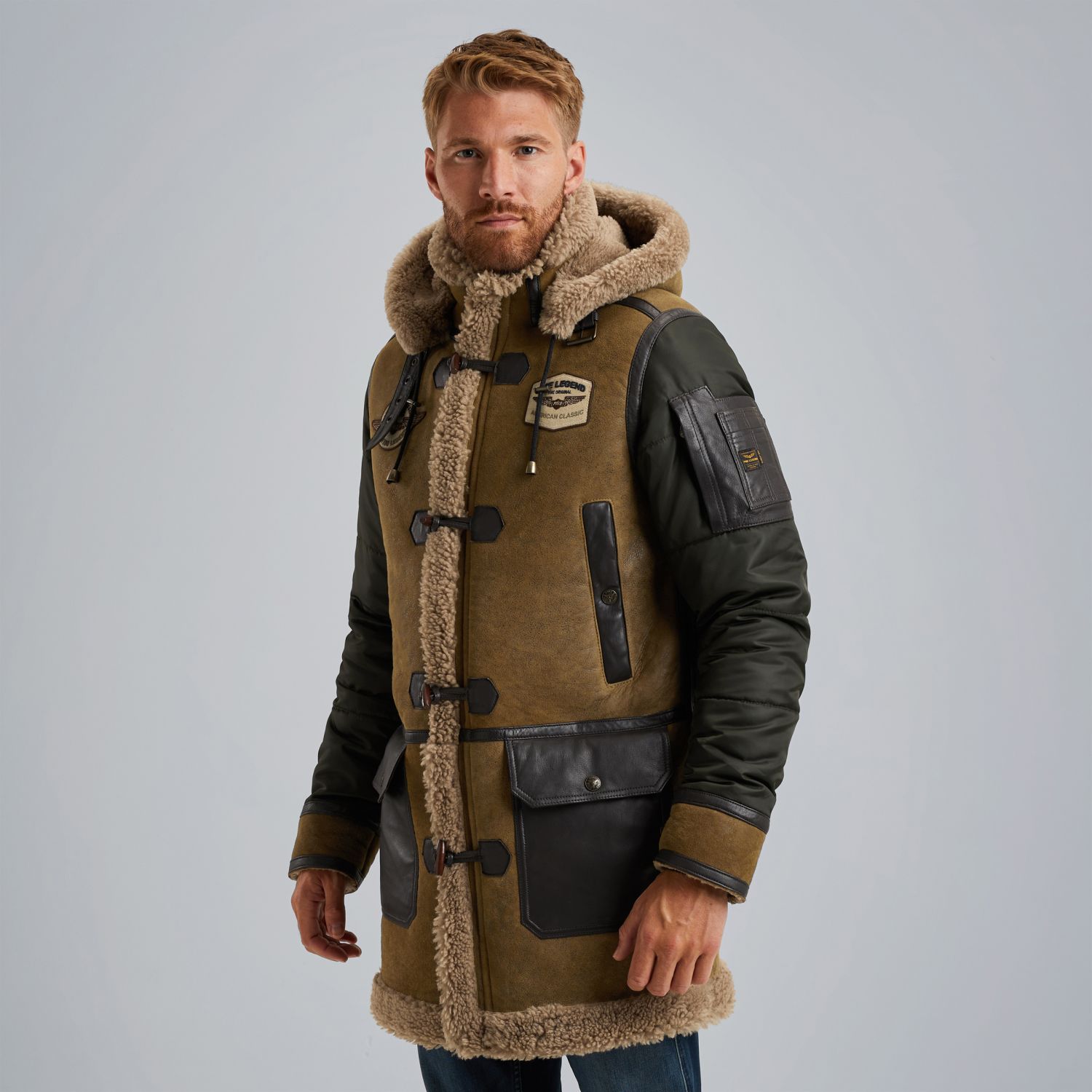 Куртка Tornador кожаная коричневая артикул PLJ2509715-769