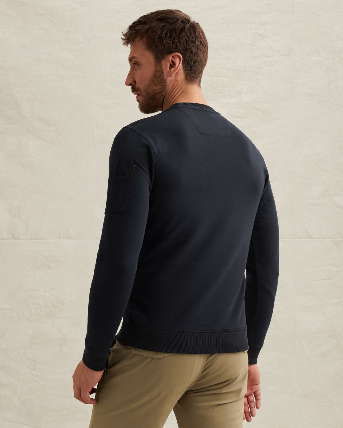 Свитшот PME Legend American Classic синий артикул PLS0000431-5073