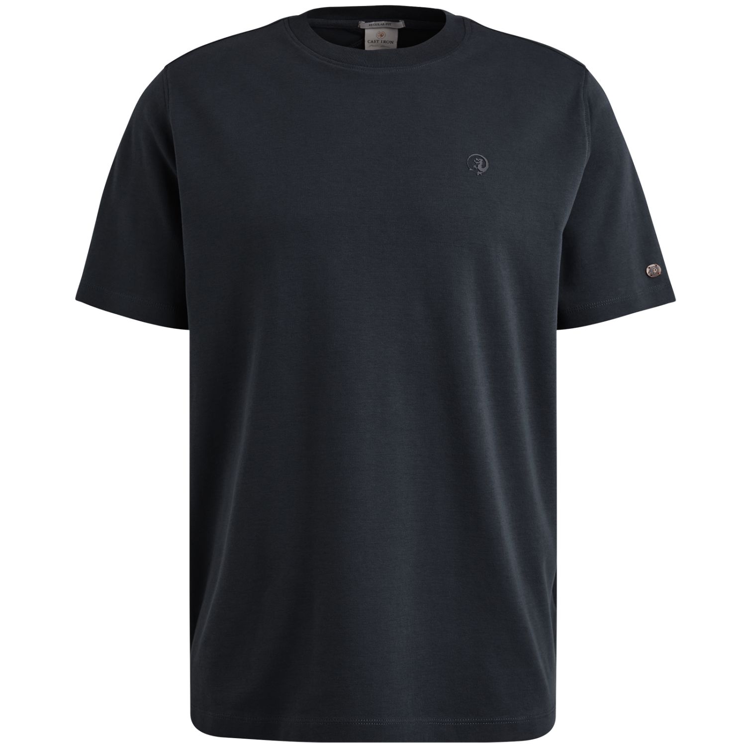 Футболка Cast-Iron синяя артикул CTSS2508588-5442