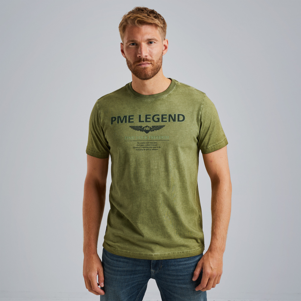 Футболка PME Legend ARTWORK с принтом зеленая . Р-р XL