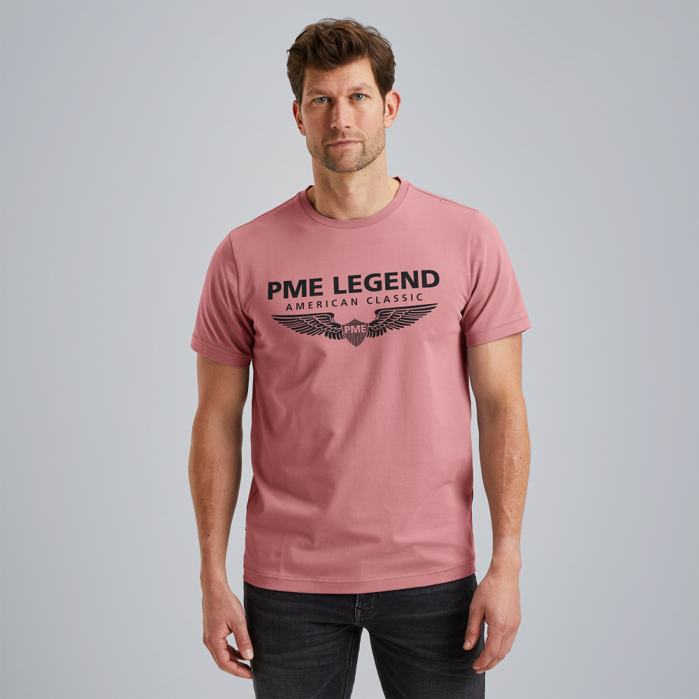 Футболка PME Legend CLASSIC LOGO розовая. Р-р XXL