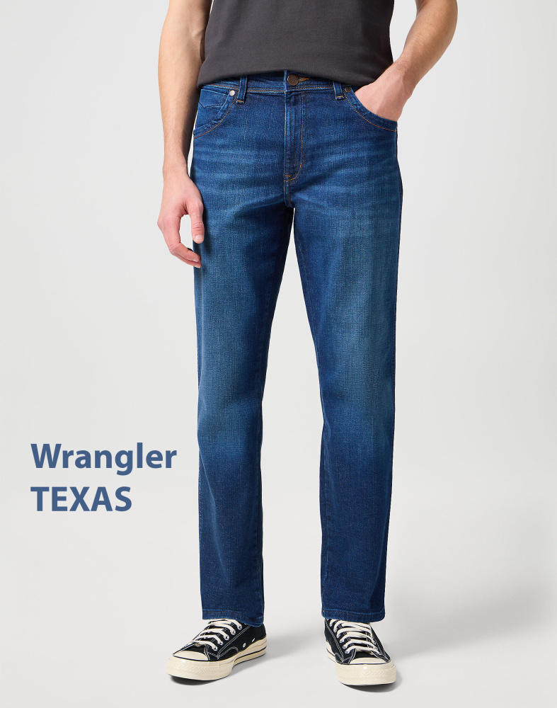 Мужские джинсы Wrangler TEXAS синие. Р-р 38/32