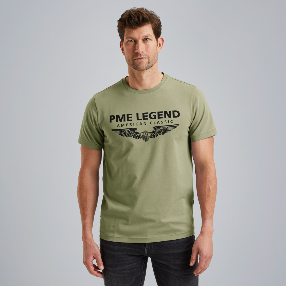 Футболка PME Legend CLASSIC LOGO оливковая. Р-р XL