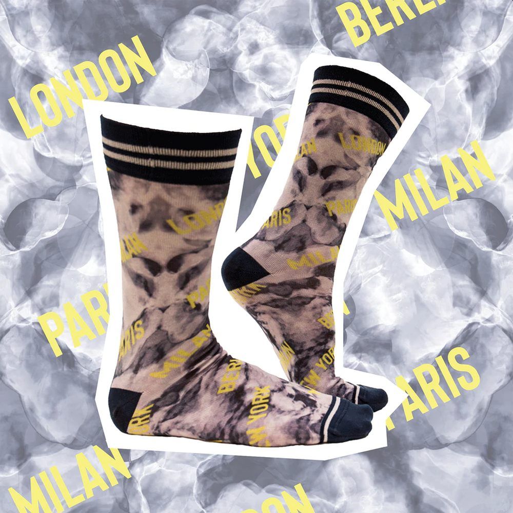 Носки с принтом Sock my tie dye. Р-р 43-47