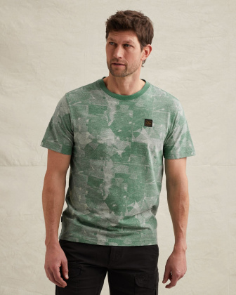 Футболка PME Legend с крупным принтом зелёная