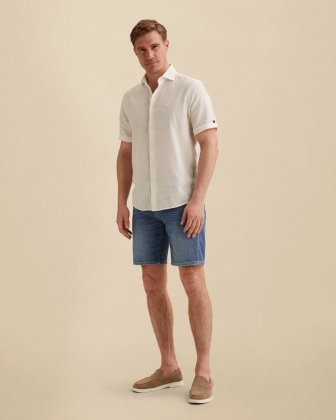 Рубашка Vanguard с коротким рукавом белая артикул VSIS2604263-7004