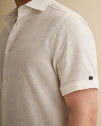 Рубашка Vanguard с коротким рукавом белая артикул VSIS2604263-7004