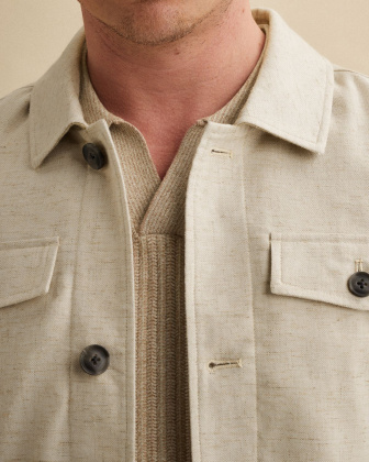 Жакет Vanguard хлопковый серый артикул VBL2604190-7014