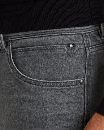 Джинсы Vanguard V7 regular fit серые артикул VTR515-GMD