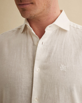 Рубашка Vanguard с коротким рукавом белая артикул VSIS2604263-7004