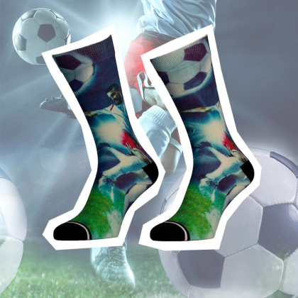 Носки с принтом Sock my soccer