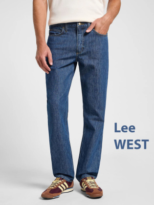 Мужские джинсы Lee WEST синие