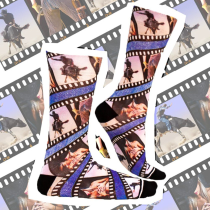 Носки с принтом Sock my rodeo