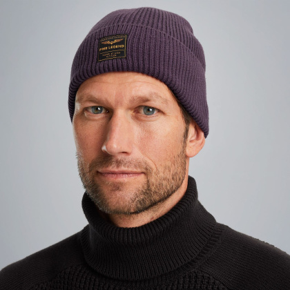 Шапка PME Legend с логотипом фиолетовая