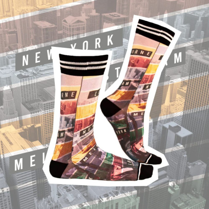 Носки с принтом Sock my city