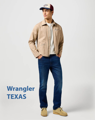 Мужские джинсы Wrangler TEXAS темно-синие
