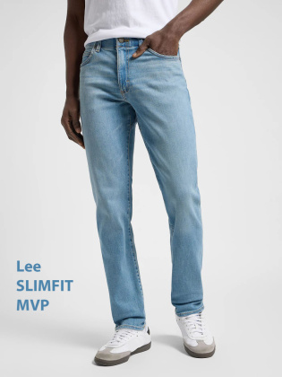 Мужские джинсы Lee Slim Fit MVP голубые